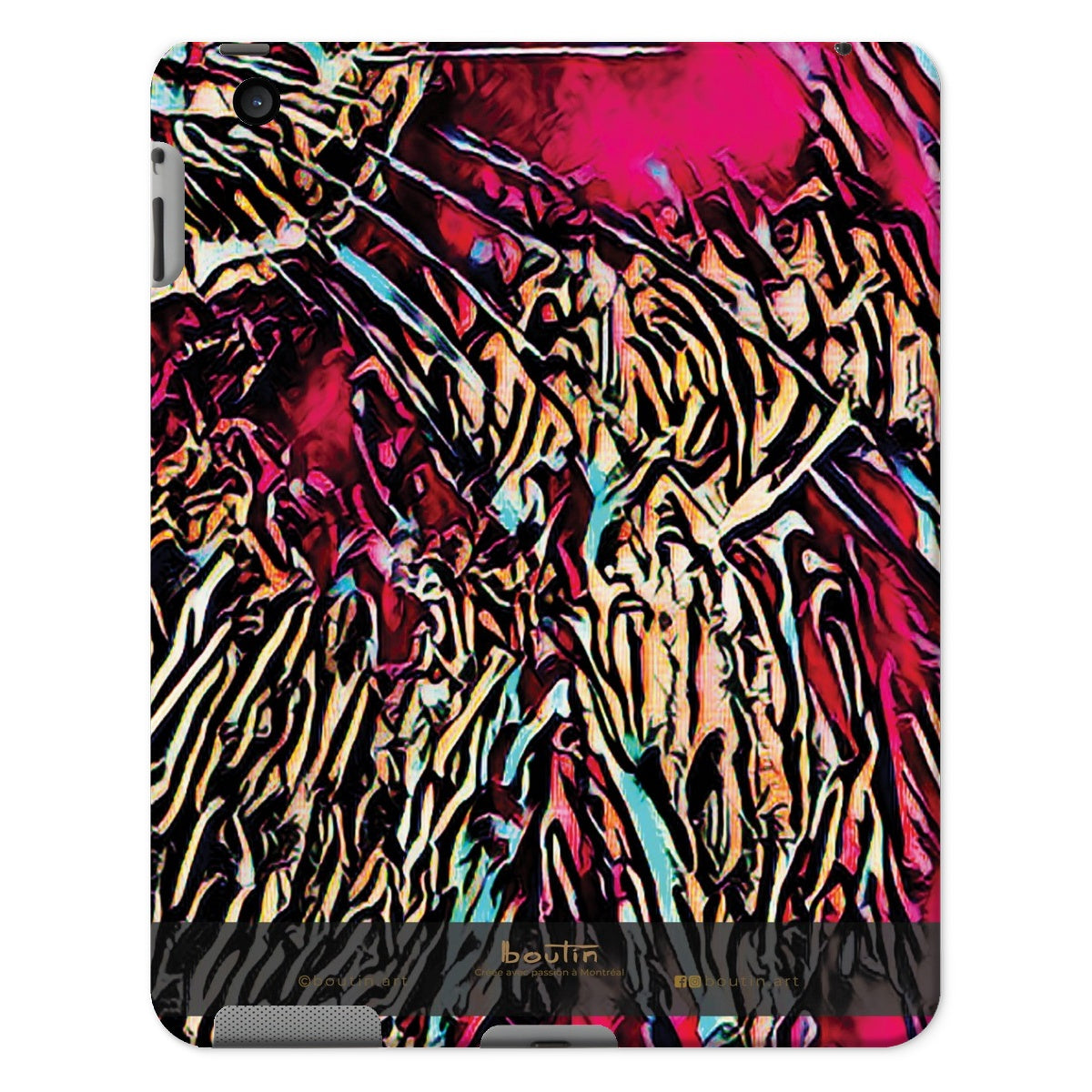 Arthur burgundy iPad case