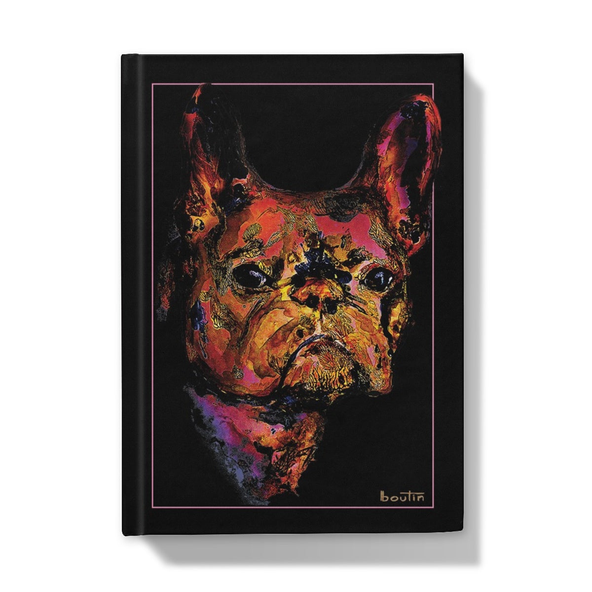 Le roi George Magenta - Carnet de l'artiste Boutin