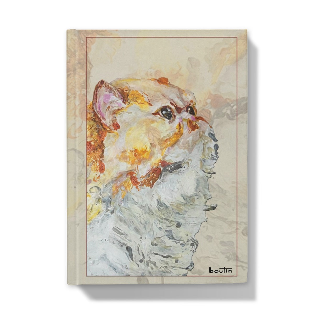 Bouddha crème - carnet de l'artiste Boutin