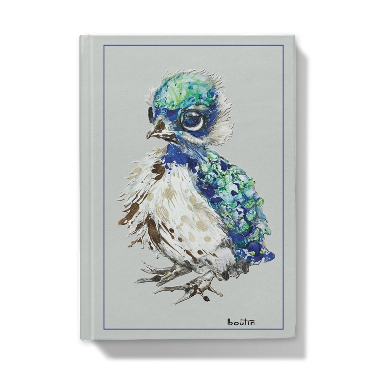Paon gris - Carnet de l'artiste Boutin