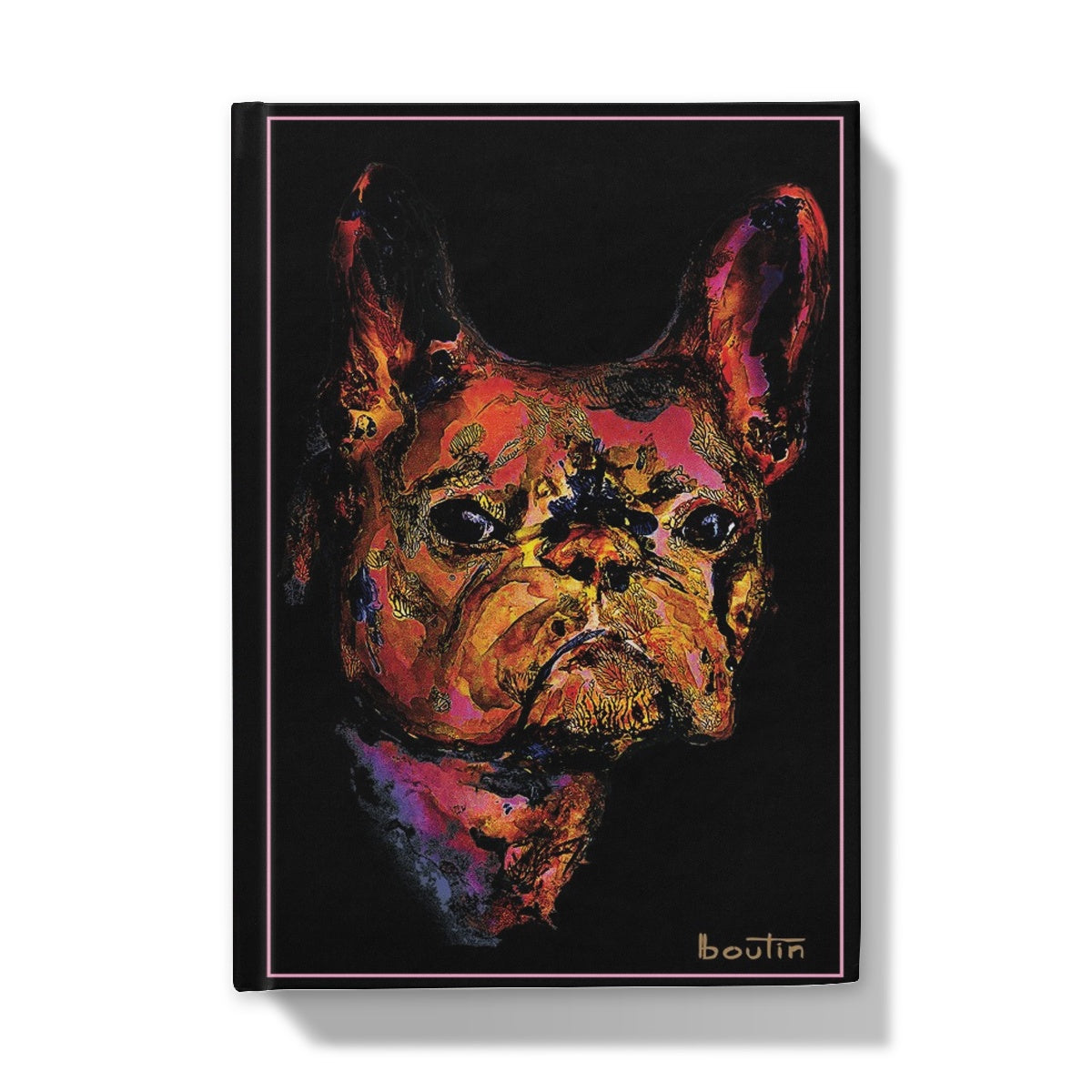 Le roi George Magenta - Carnet de l'artiste Boutin