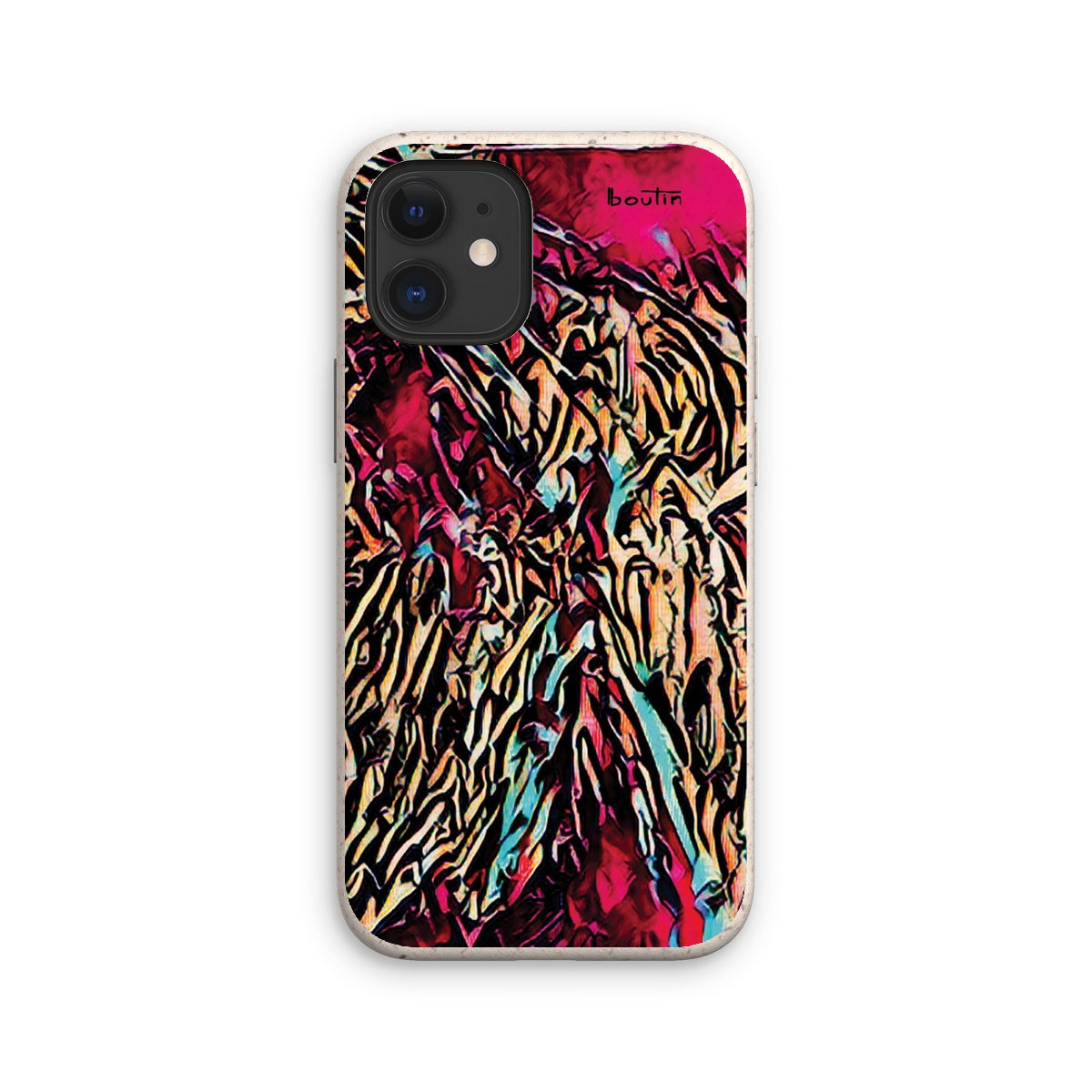 Arthur burgundy eco-friendly cell phone case