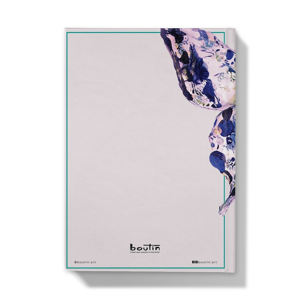 Papillons lilas - Carnet de l'artiste Boutin