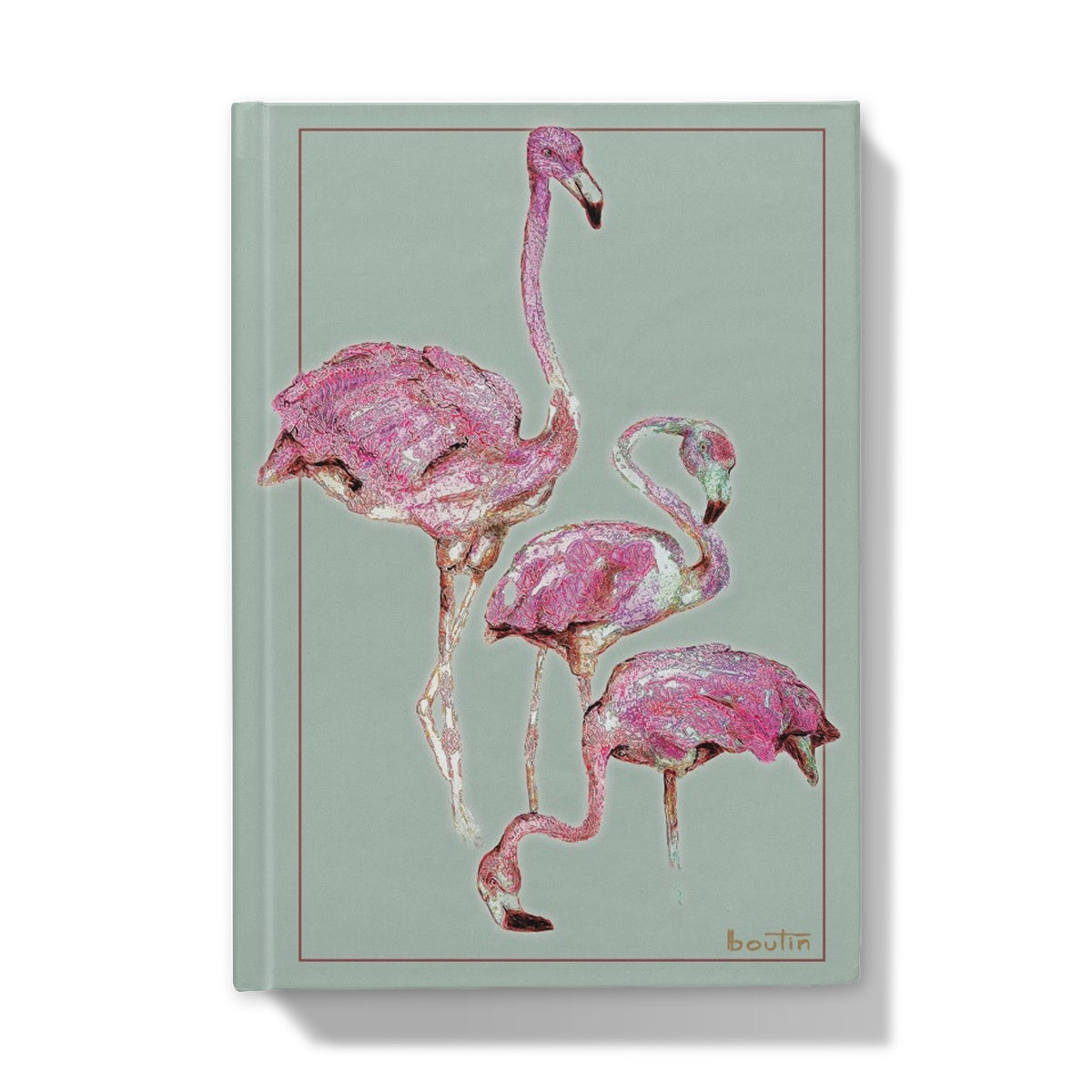 Flamand vert - Carnet de l'artiste Boutin