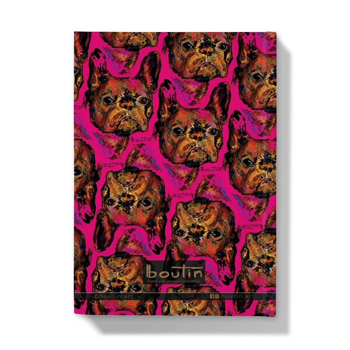 Le roi George Magenta - Carnet de l'artiste Boutin
