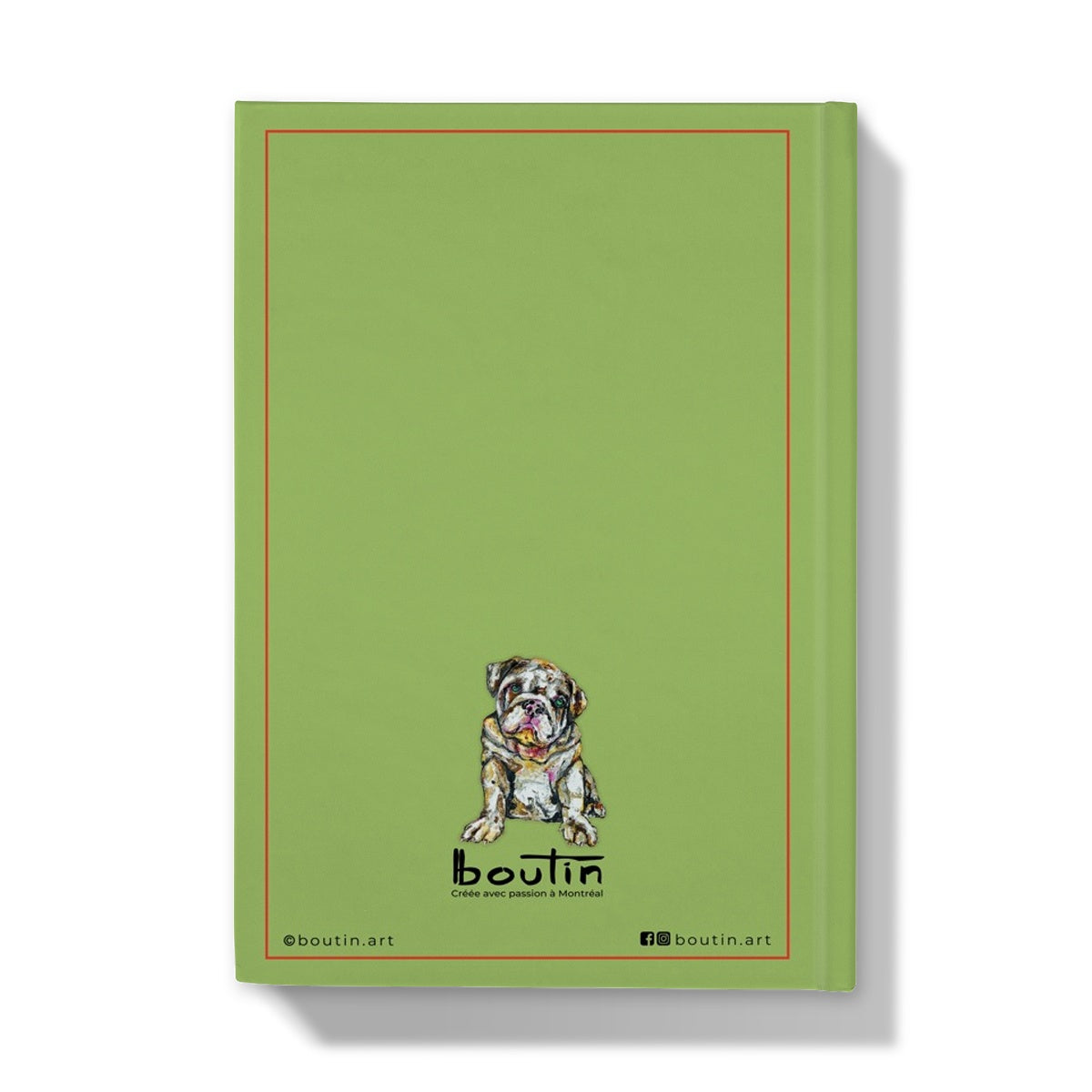 Loulou vert - Carnet de l'artiste Boutin