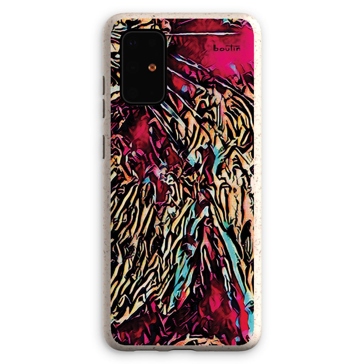 Arthur burgundy eco-friendly cell phone case