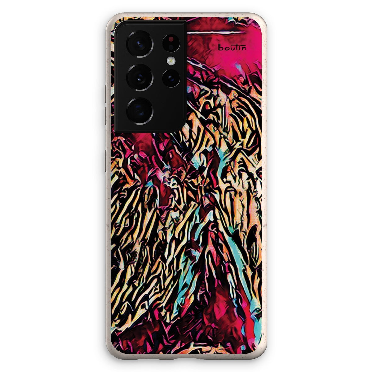 Arthur burgundy eco-friendly cell phone case