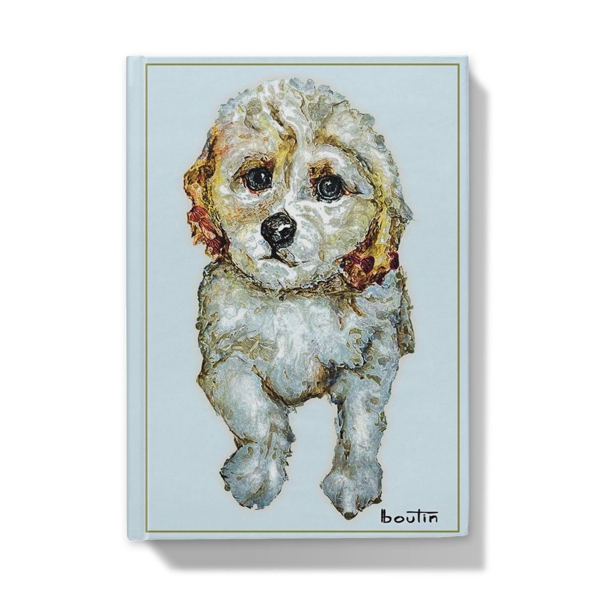 Prince blue - Notebook by the artist Boutin