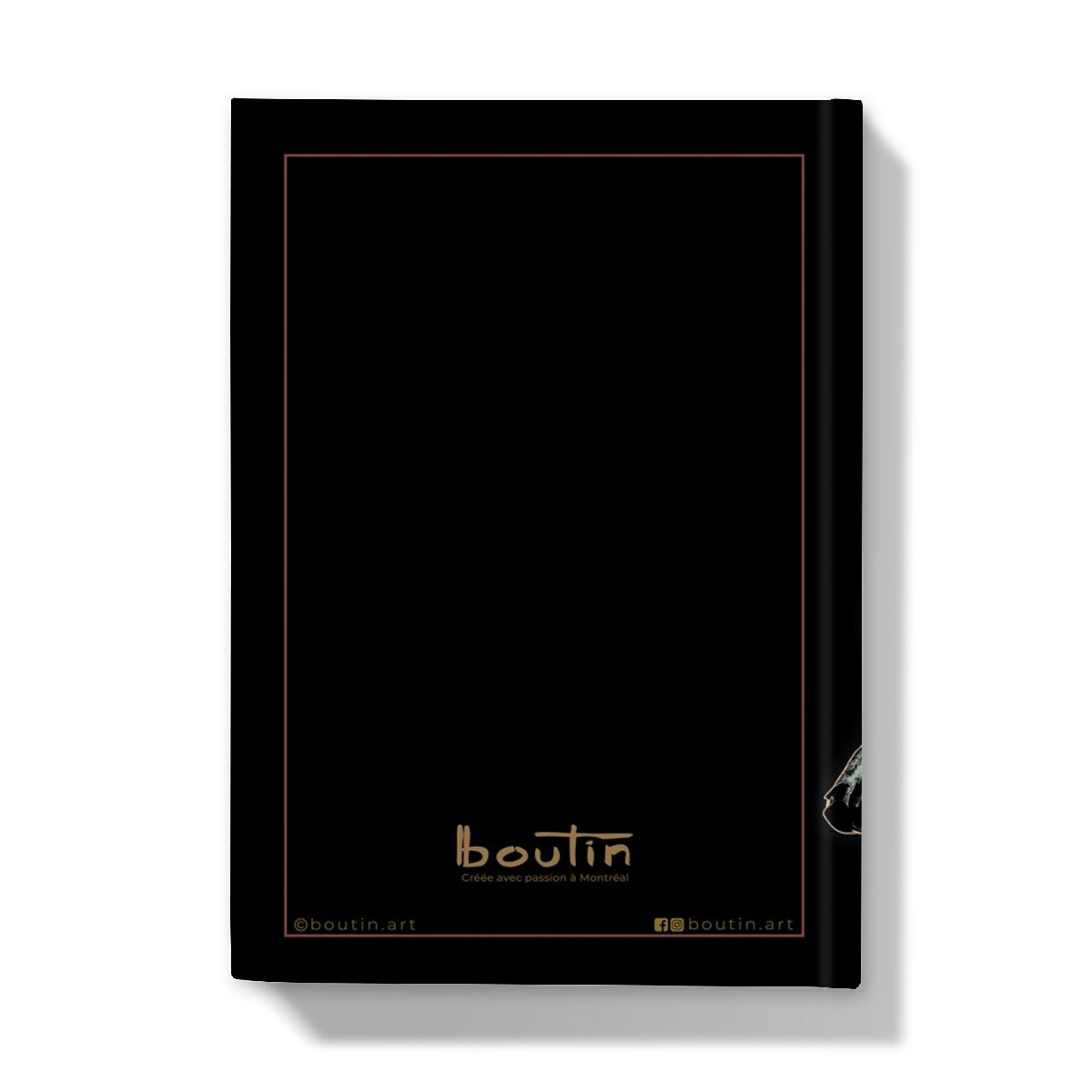 Black Russell - Notebook by the artist Boutin