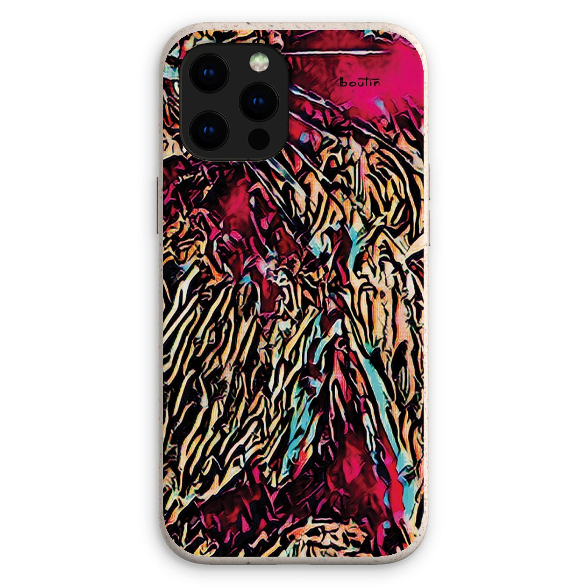 Arthur burgundy eco-friendly cell phone case