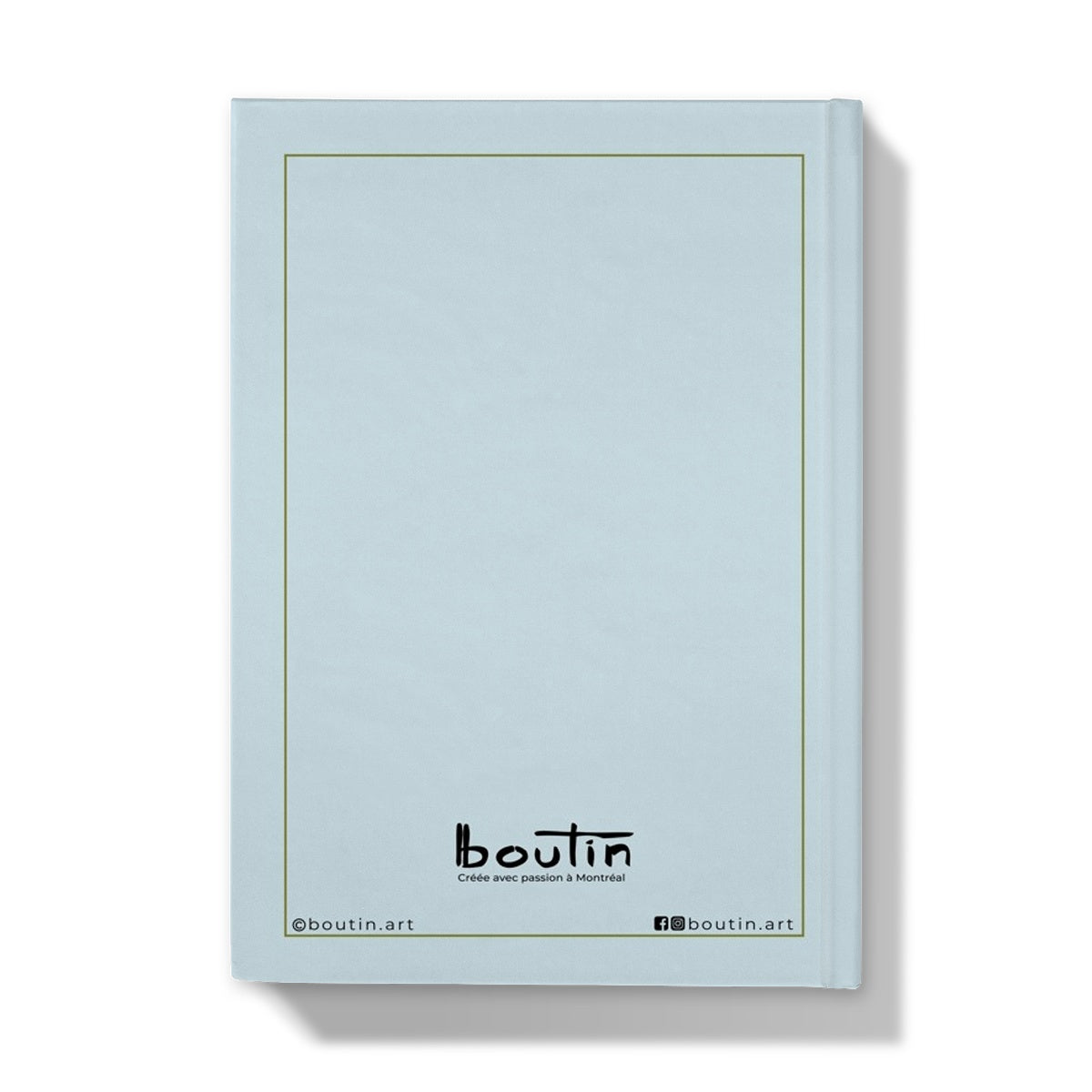 Prince blue - Notebook by the artist Boutin