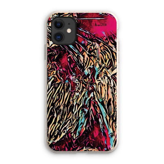 Arthur burgundy eco-friendly cell phone case