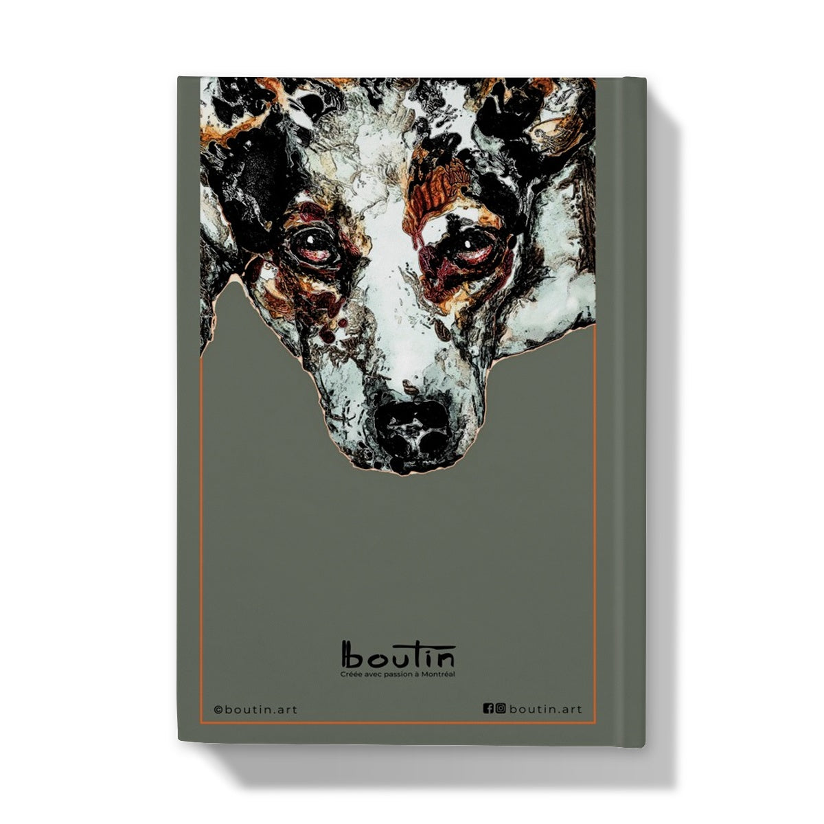 Russell moss - Notebook by the artist Boutin
