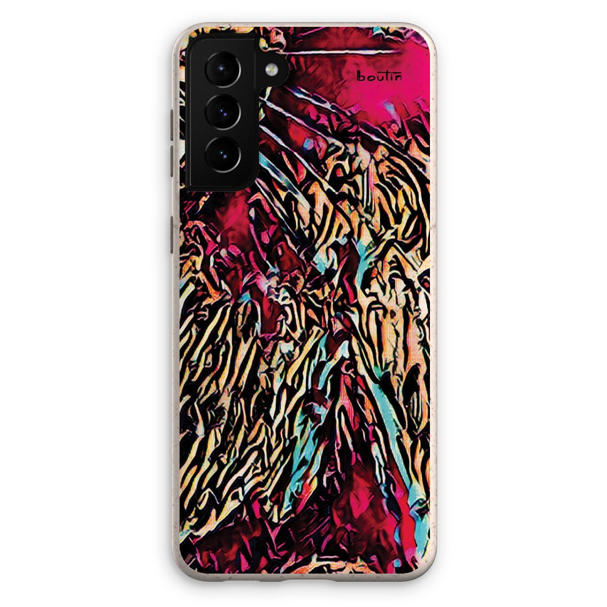 Arthur burgundy eco-friendly cell phone case
