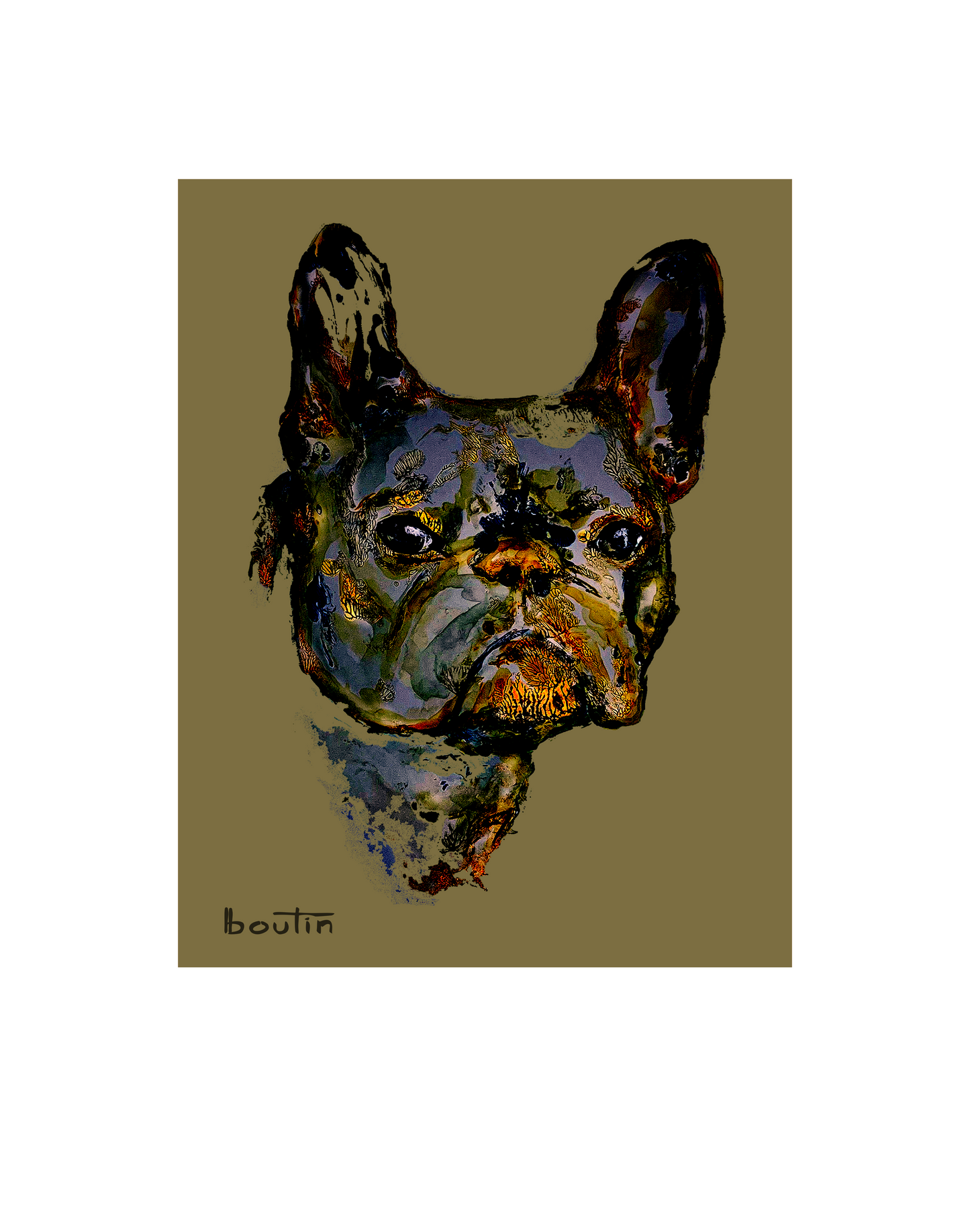 King George in color