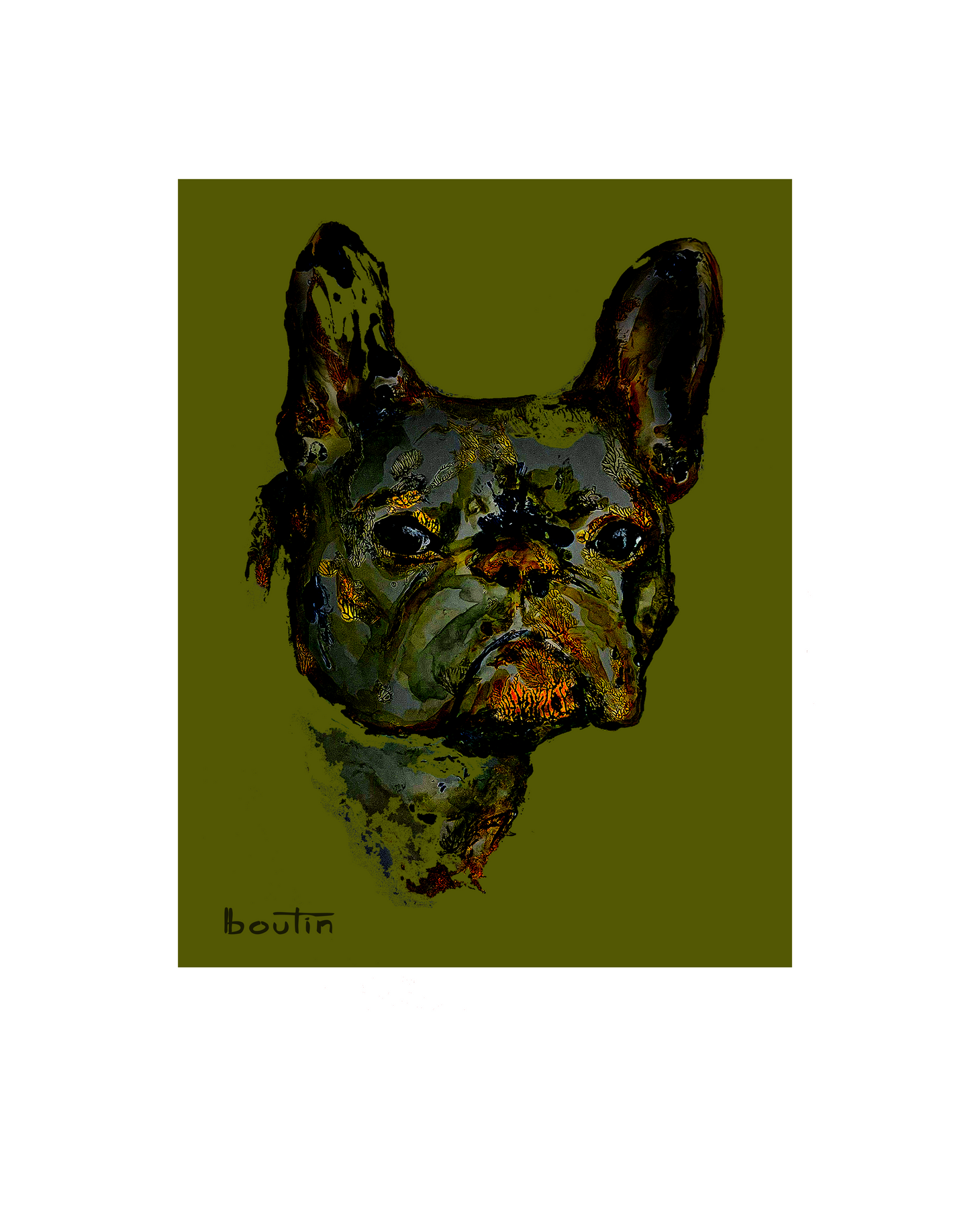 Le roi George 7 olive