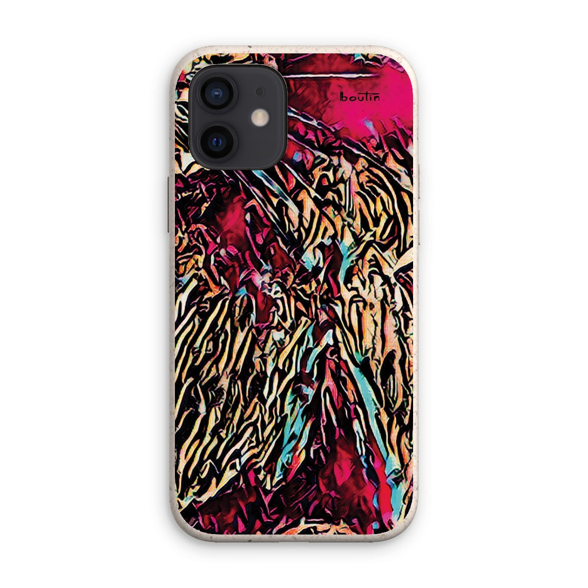Arthur burgundy eco-friendly cell phone case