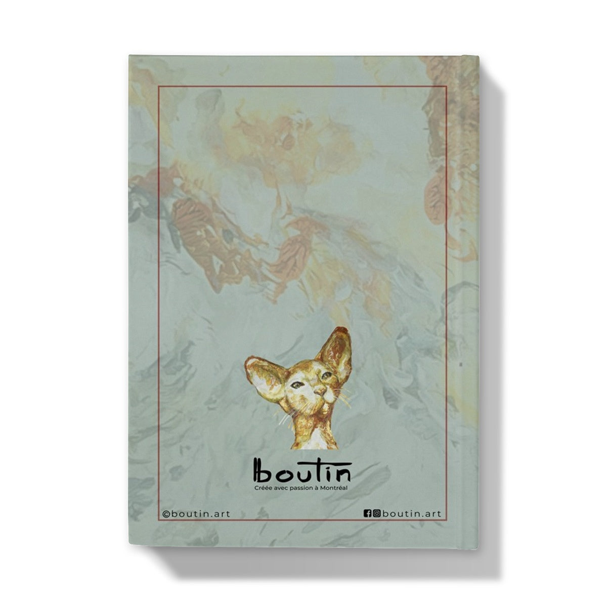 Cléopâtre vert - Carnet de l'artiste Boutin