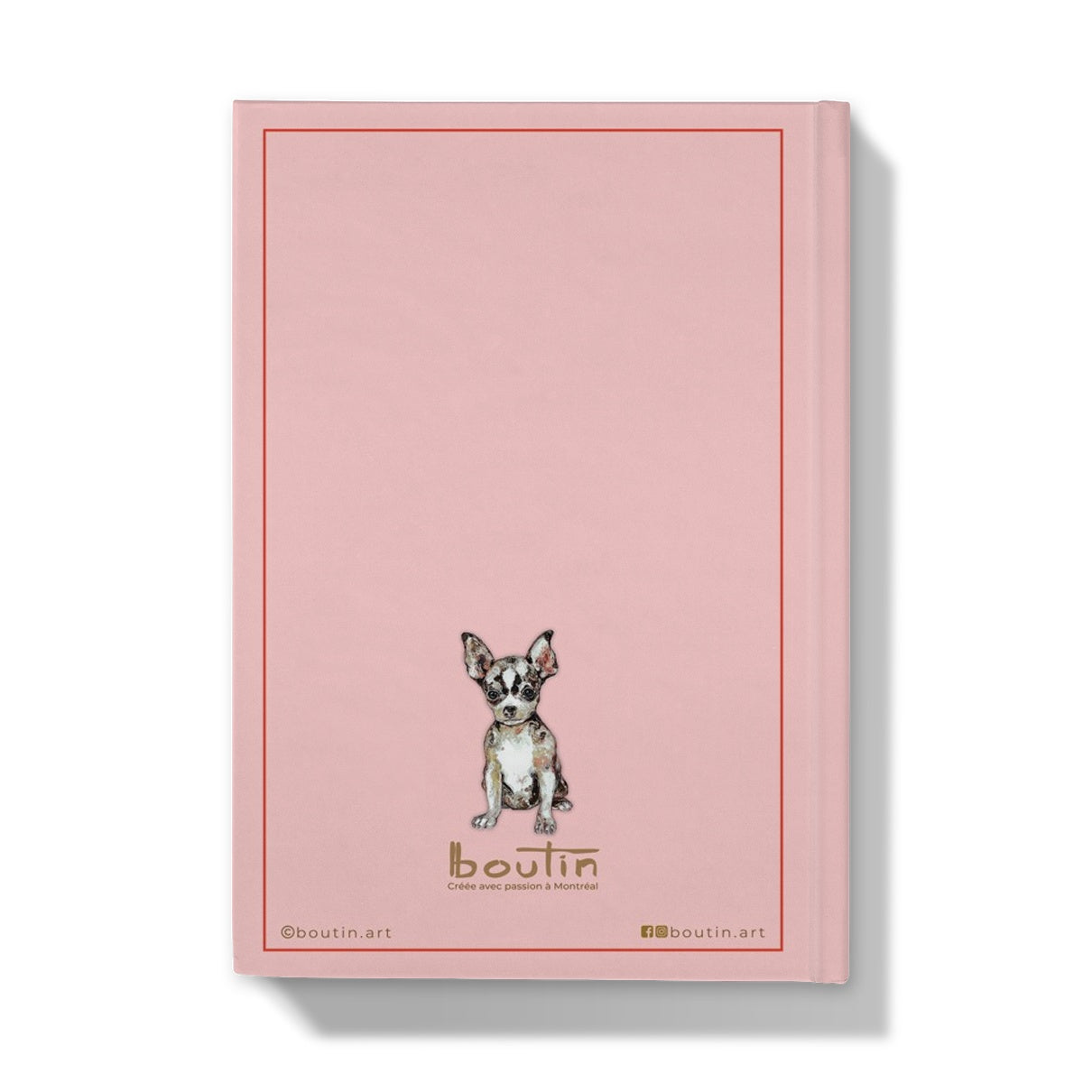 Pink Agathe - Notebook by the artist Boutin
