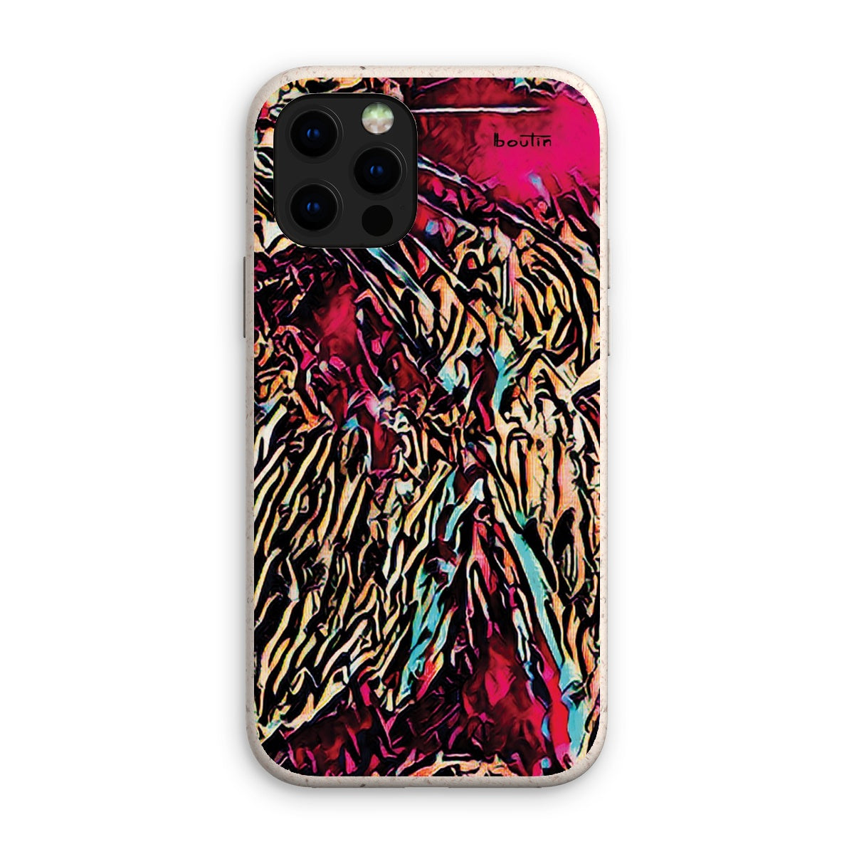 Arthur burgundy eco-friendly cell phone case