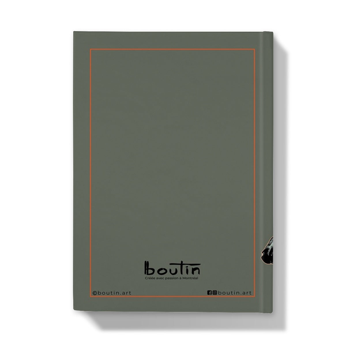 Russell moss - Notebook by the artist Boutin