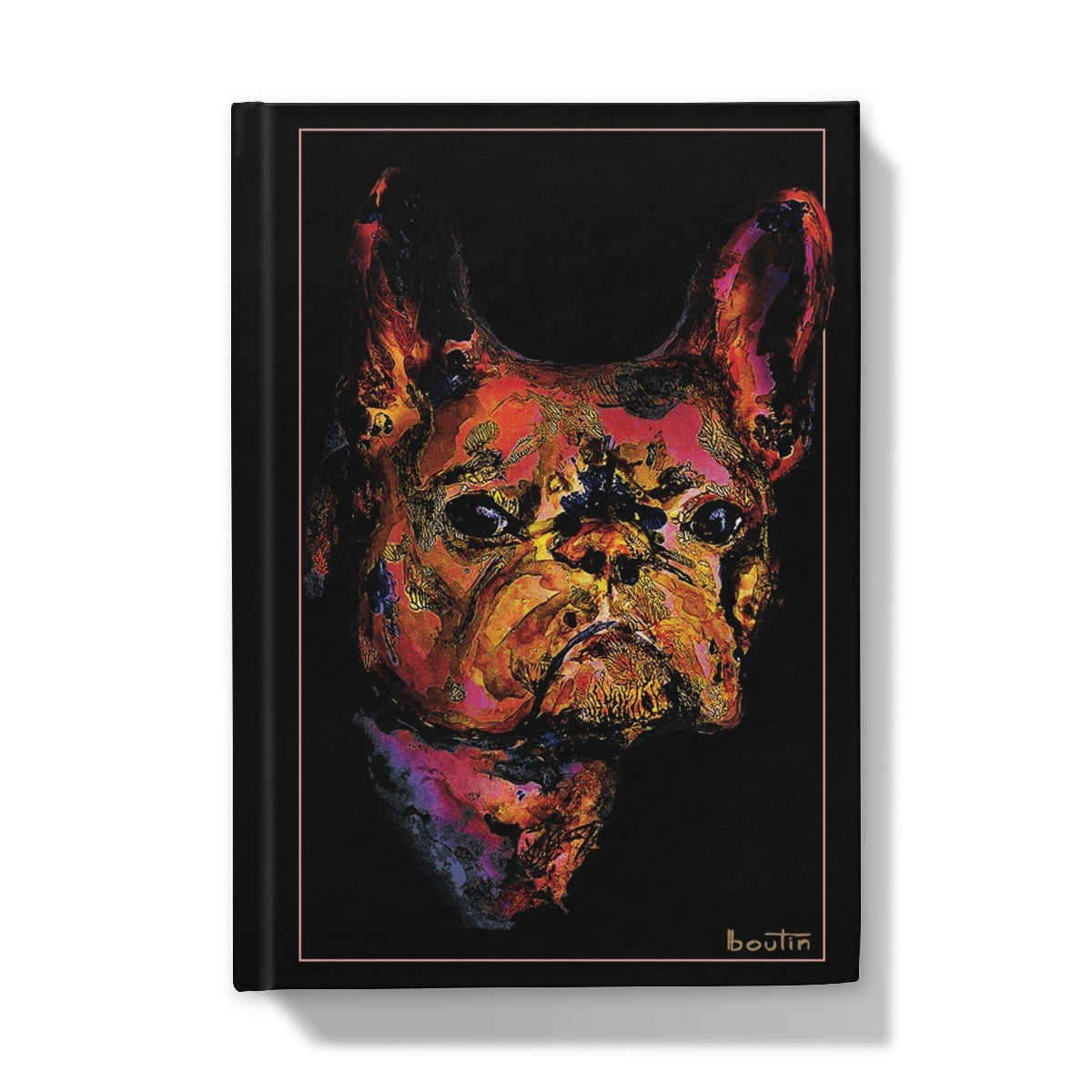 Le roi George Magenta - Carnet de l'artiste Boutin