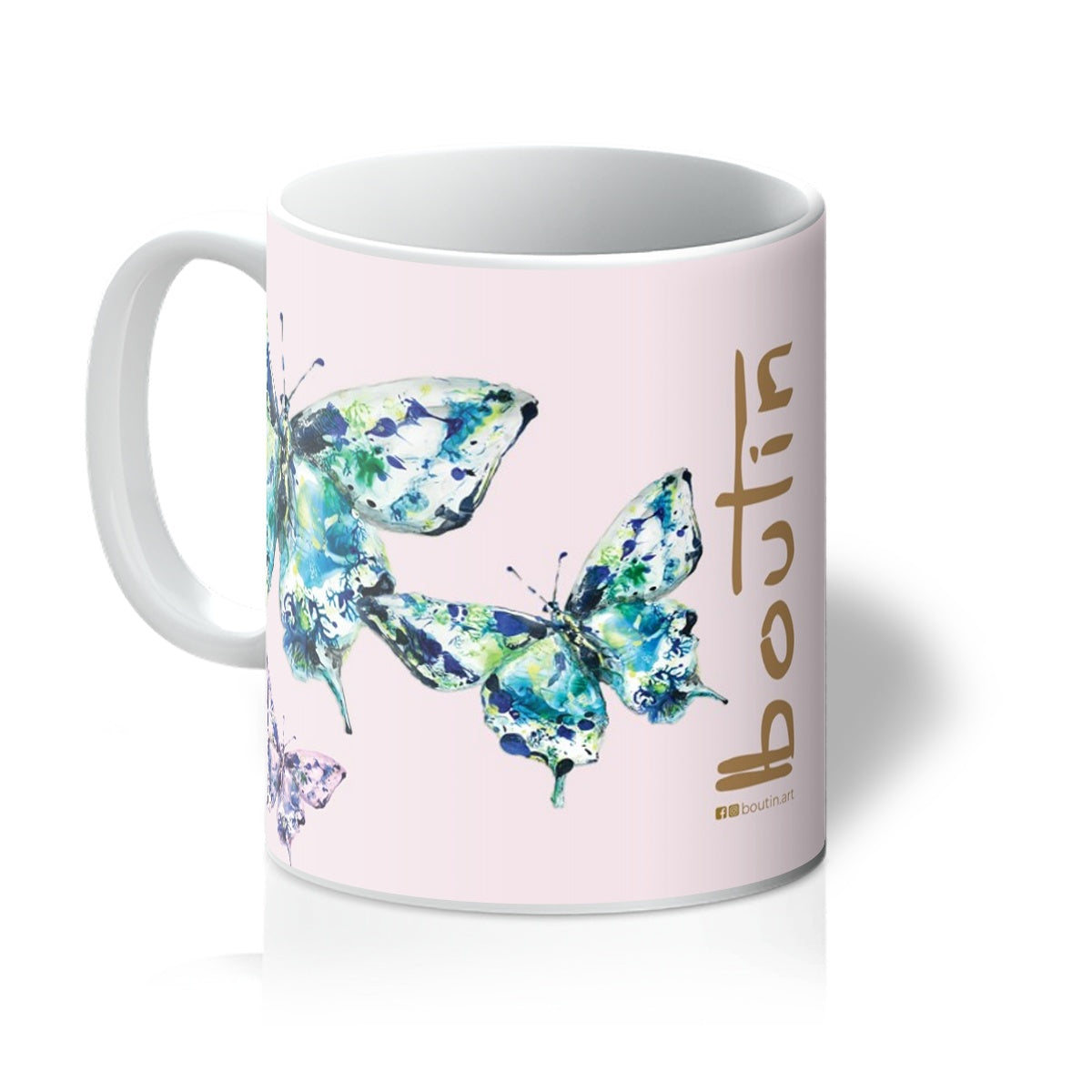 Lilac butterflies - The cup