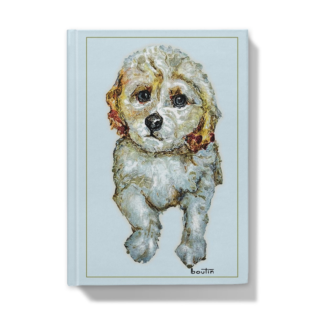 Prince blue - Notebook by the artist Boutin
