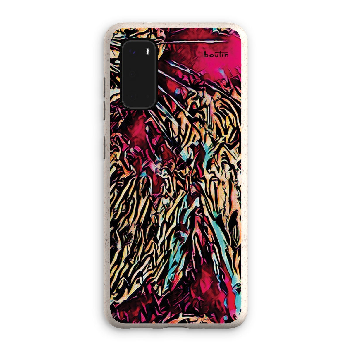 Arthur burgundy eco-friendly cell phone case
