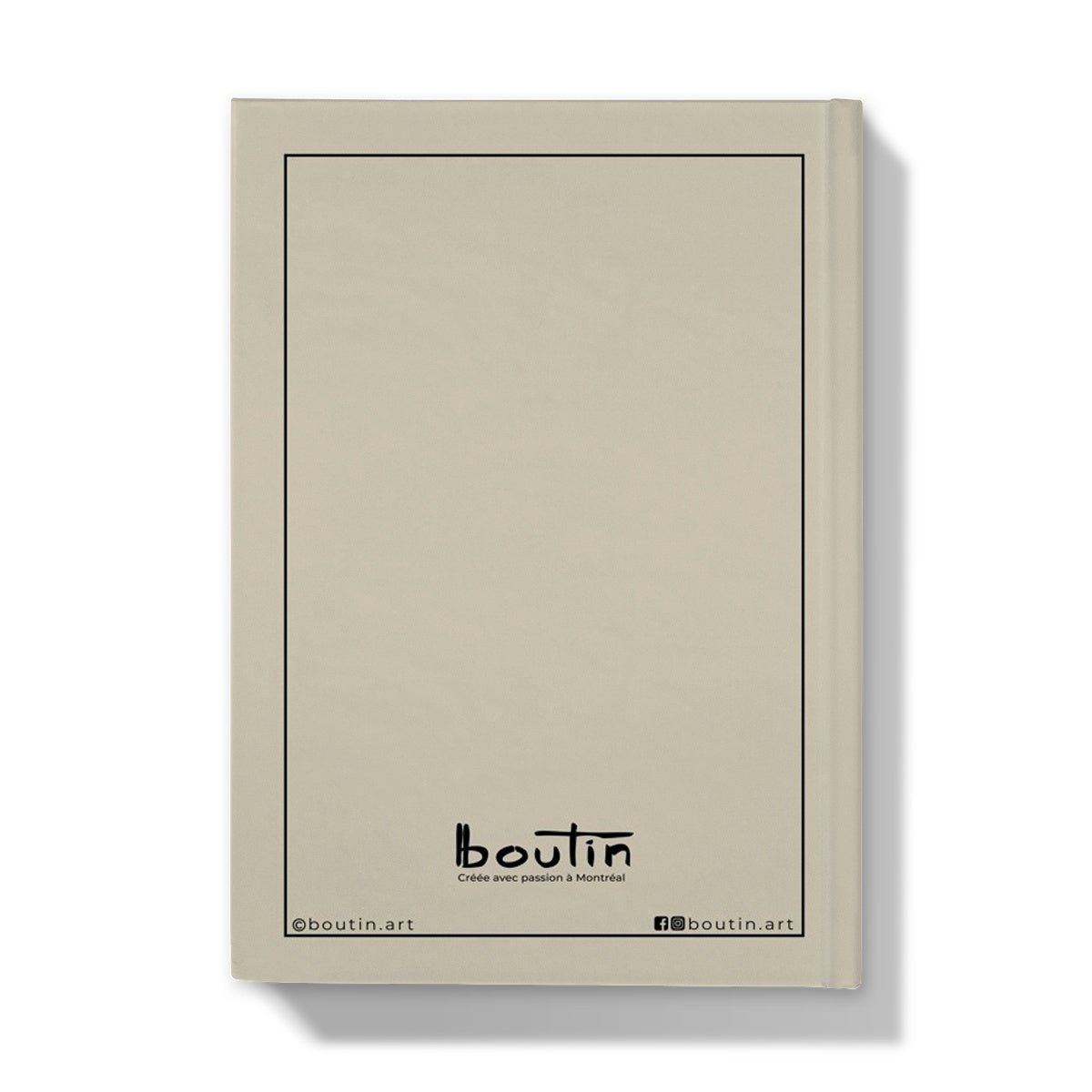 Le roi George crème - Carnet de l'artiste Boutin