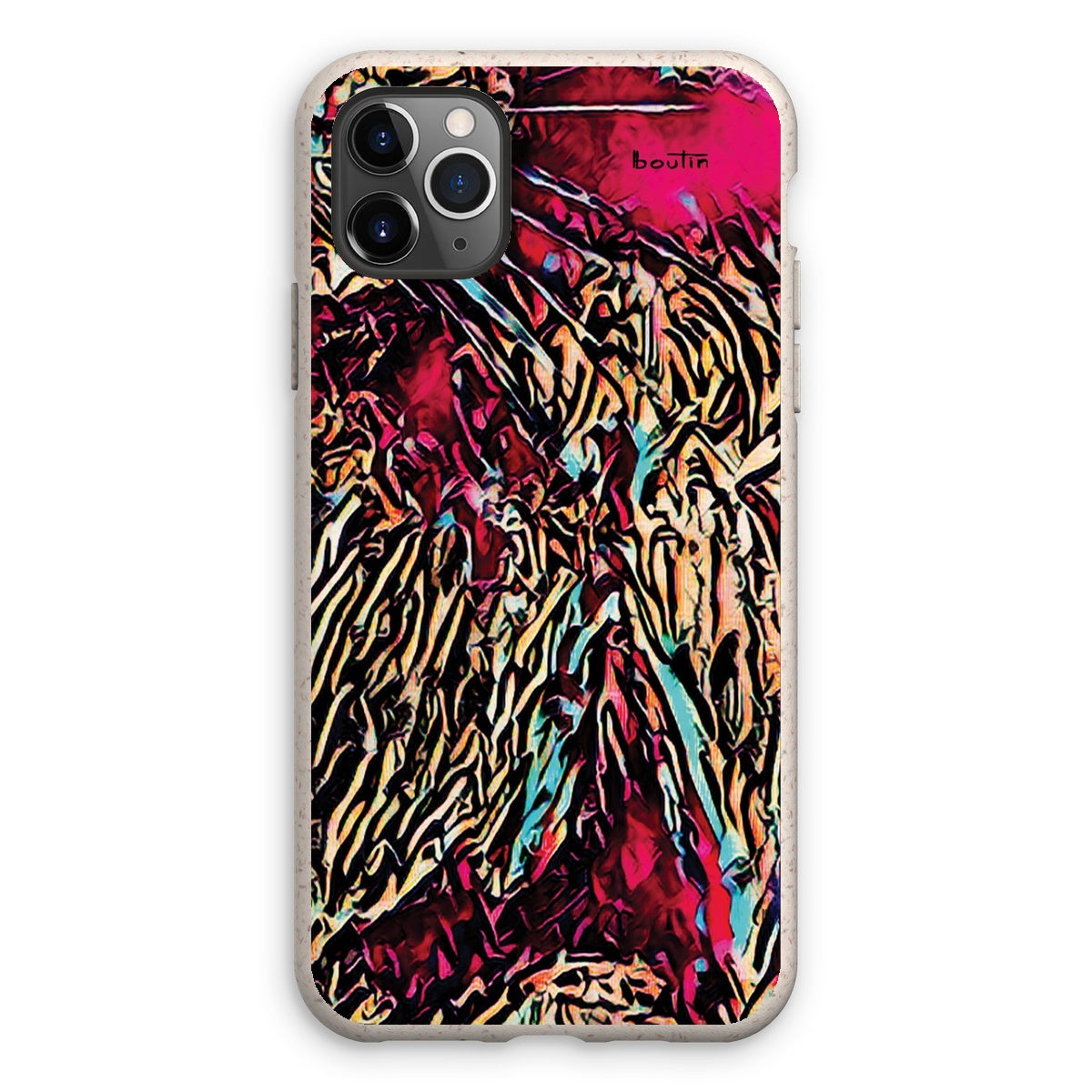 Arthur burgundy eco-friendly cell phone case