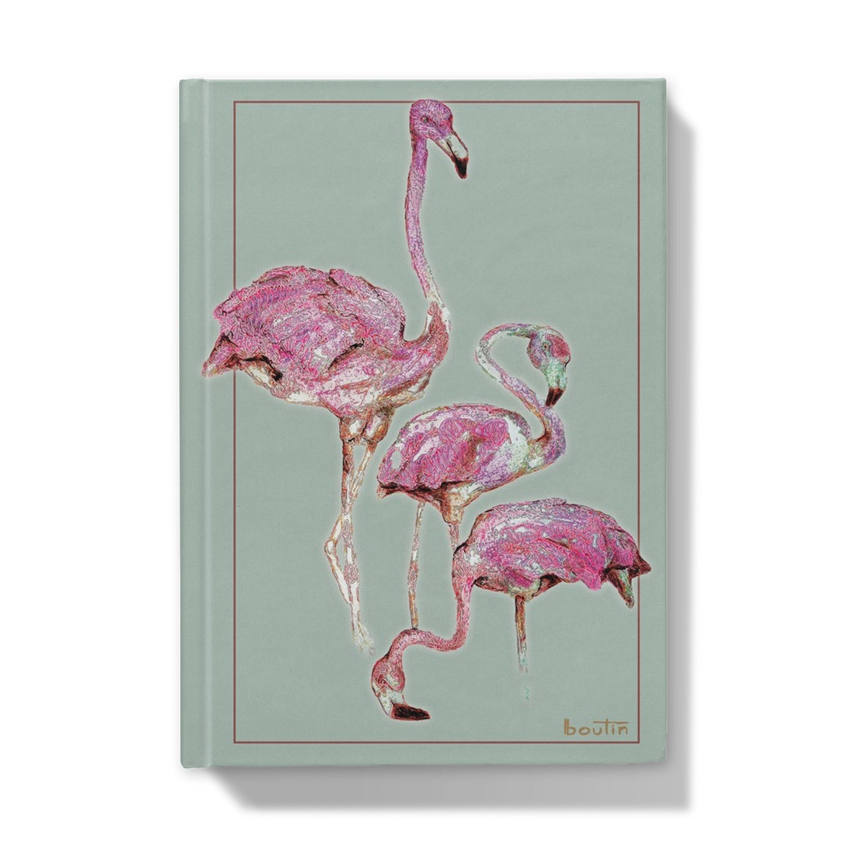 Flamand vert - Carnet de l'artiste Boutin