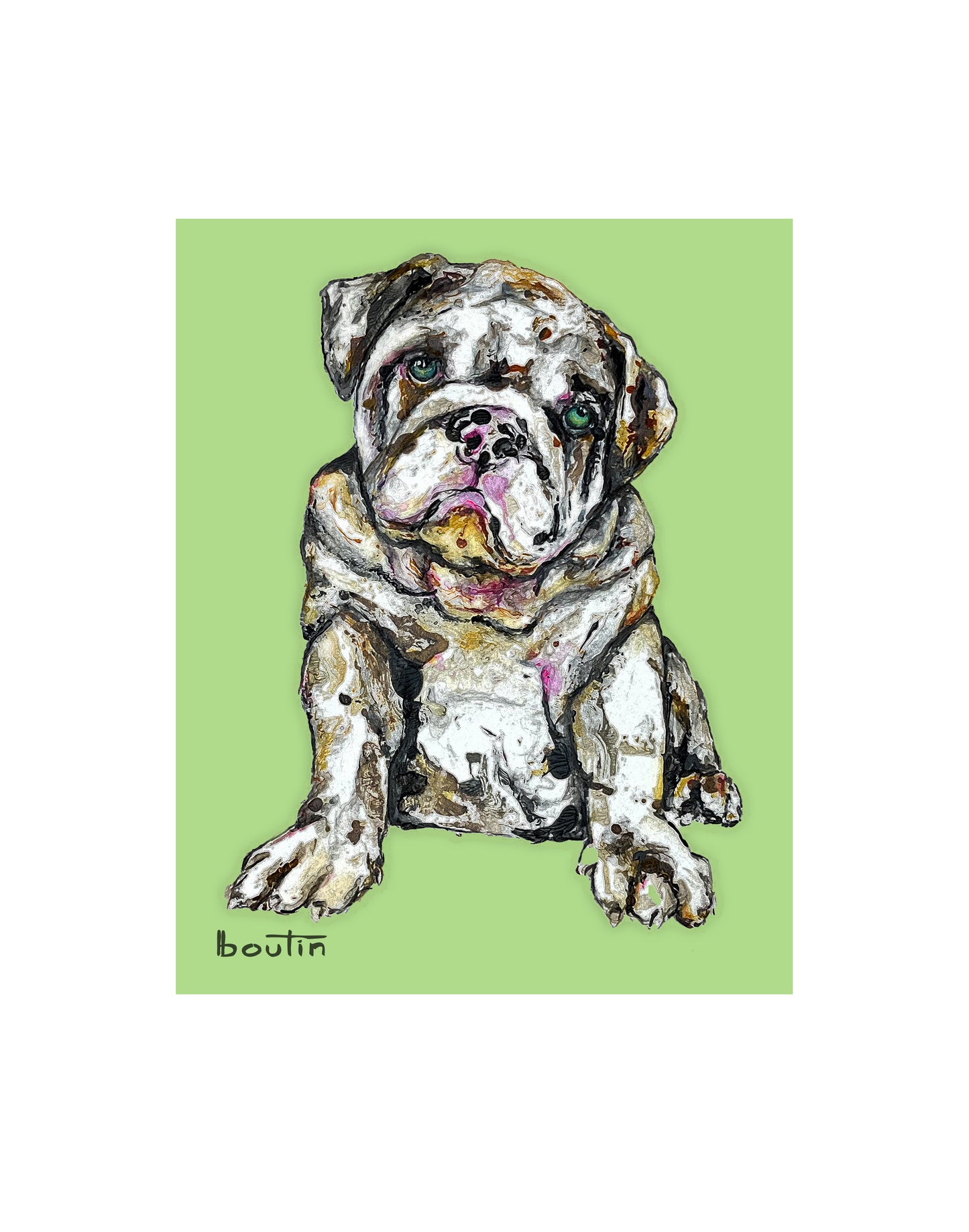 Loulou the bulldog