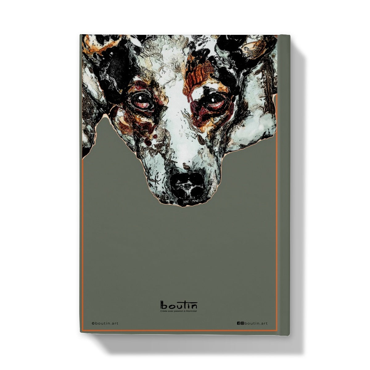 Russell moss - Notebook by the artist Boutin