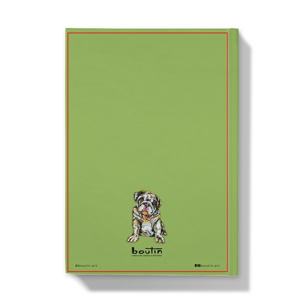 Loulou vert - Notebook by the artist Boutin