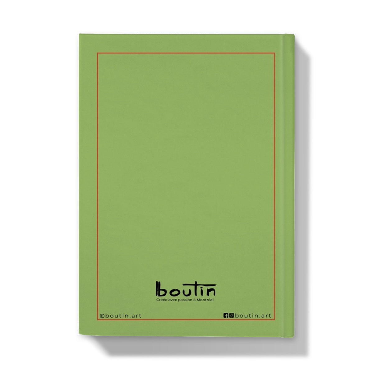 Loulou vert - Notebook by the artist Boutin