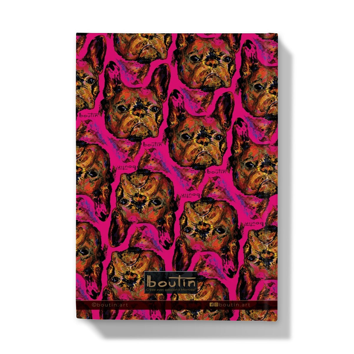 King George Magenta - Notebook by the artist Boutin