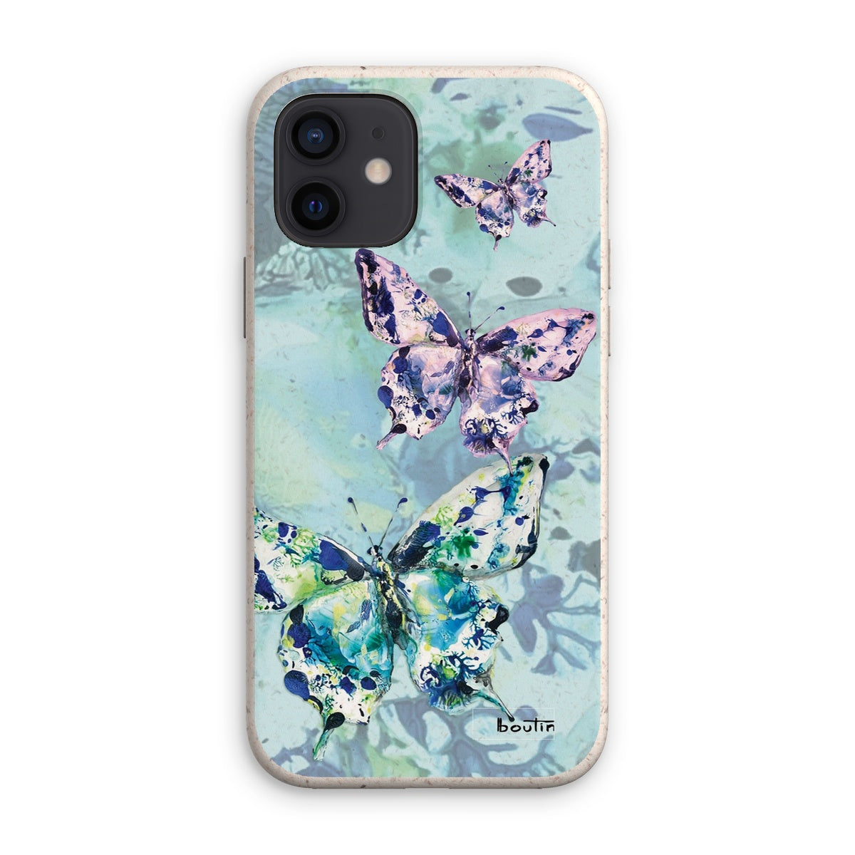 Lilac Butterflies Eco Friendly Cell Case