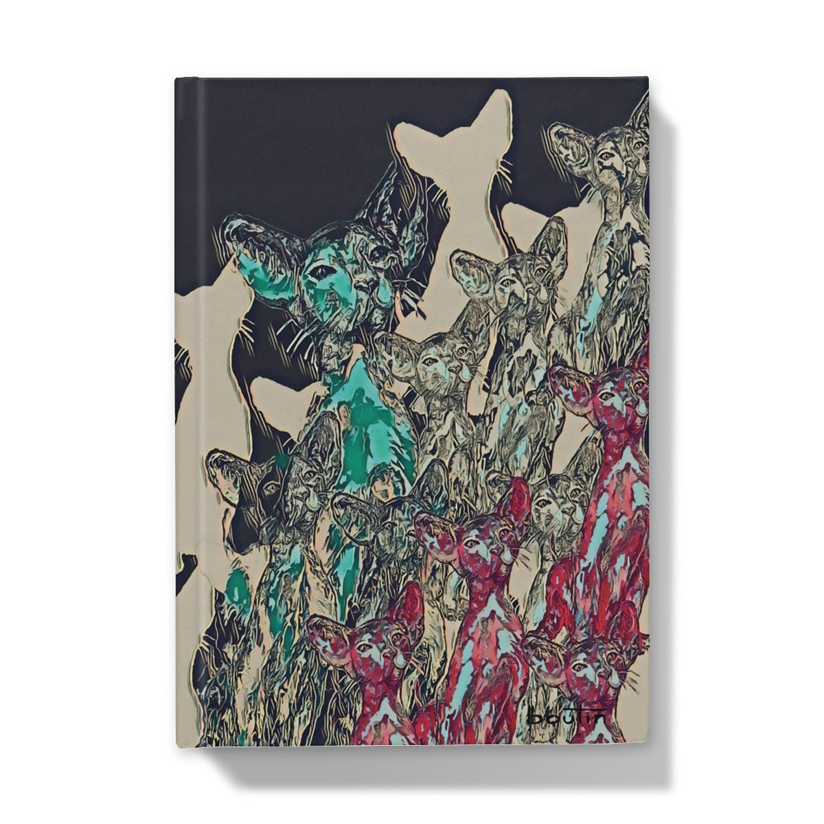 Les Cleopatre marine - carnet de l'artiste Boutin
