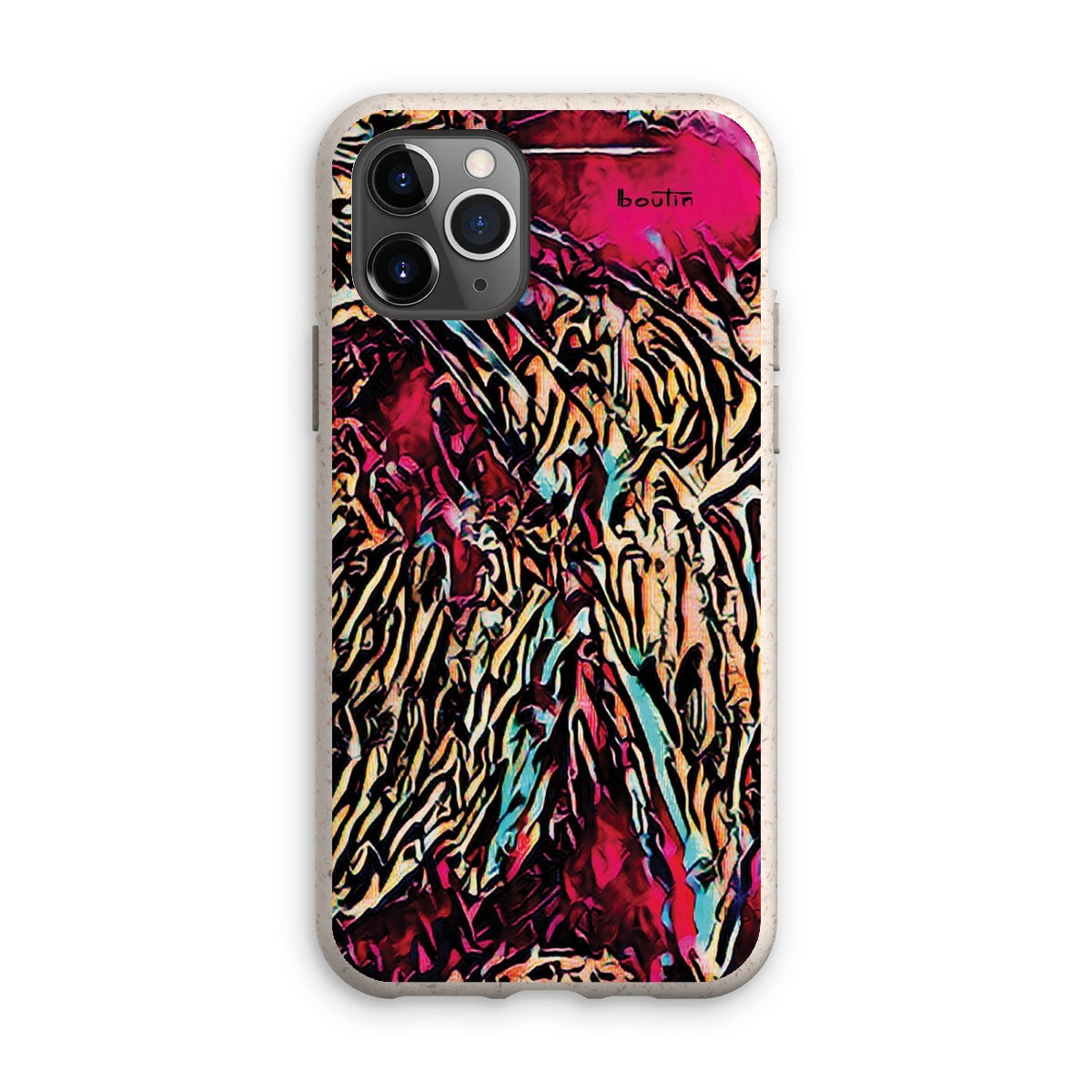 Arthur burgundy eco-friendly cell phone case