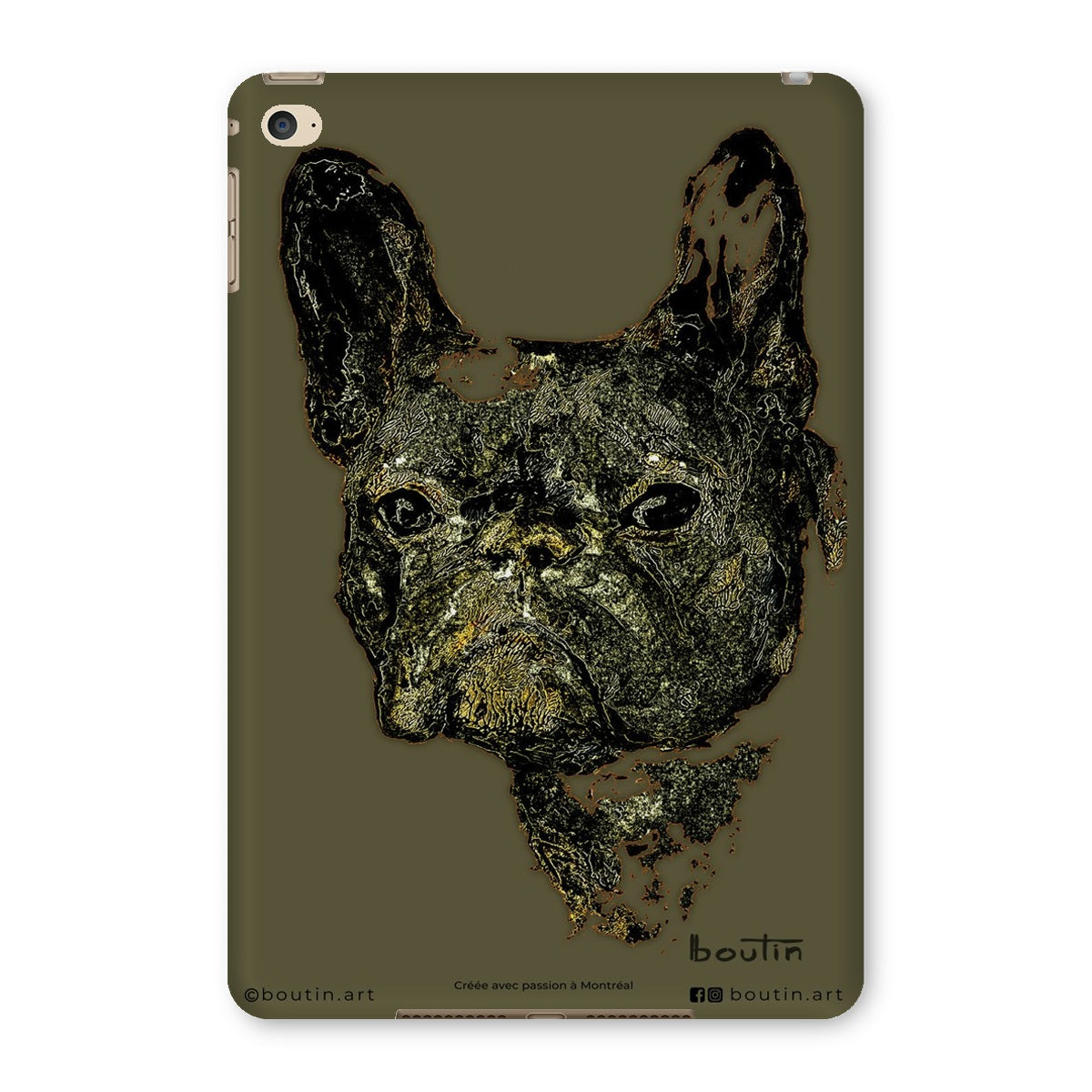 King George Marine - French Bulldog iPad Case