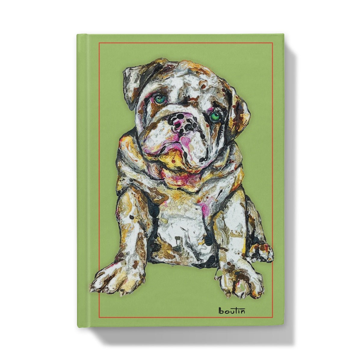 Loulou vert - Notebook by the artist Boutin