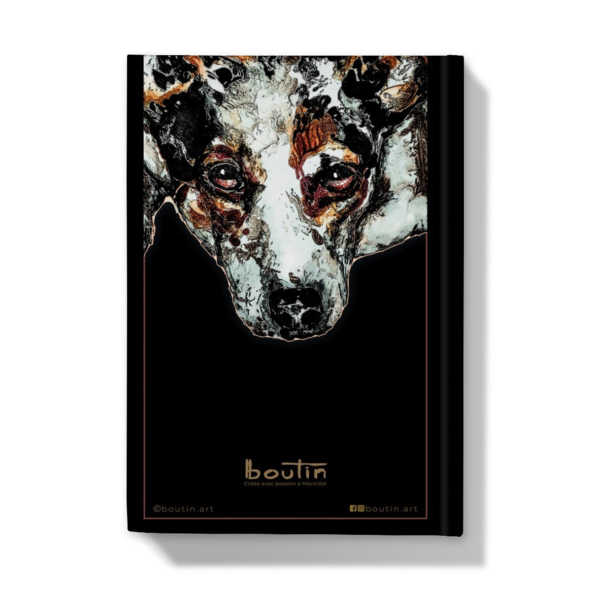 Black Russell - Notebook by the artist Boutin