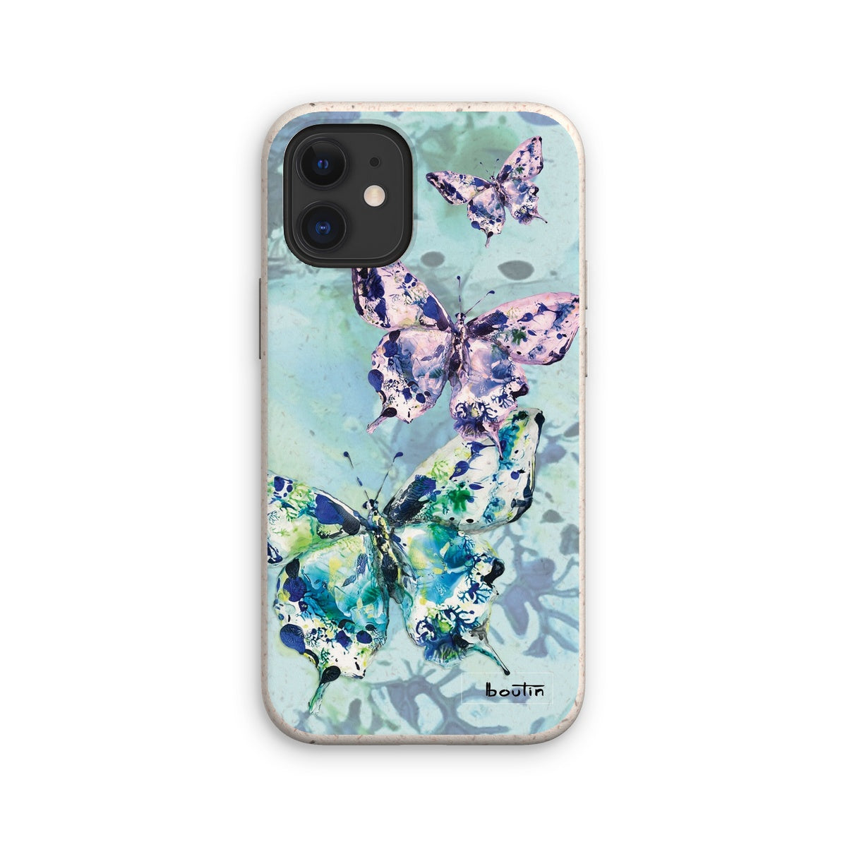 Lilac Butterflies Eco Friendly Cell Case