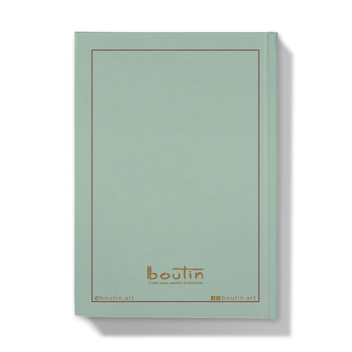 Green Flamingo - Notebook by the artist Boutin